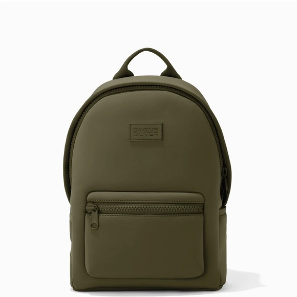 Dagne Dover Medium Neoprene Backpack in color Dark Moss - Picture 1 of 6